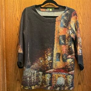 Trisha Tyler Paris scene tunic